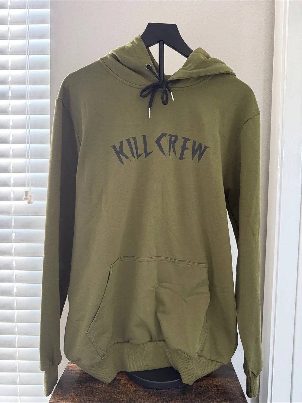 Kill Crew Olive Green Hoodie